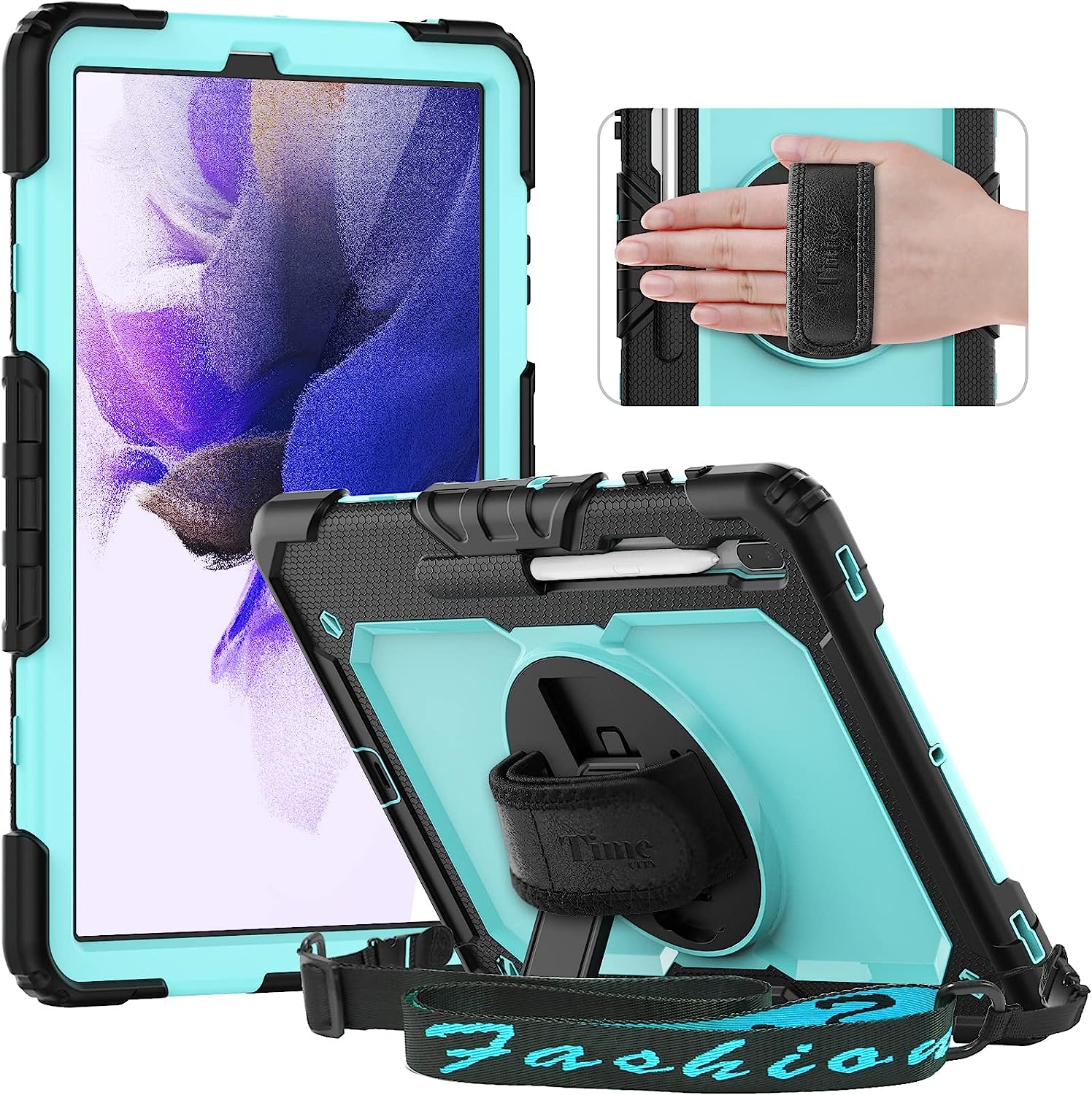 Samsung Galaxy Tab S7 Plus/S7 FE 12.4 Inch Case-Tough series-Timecity