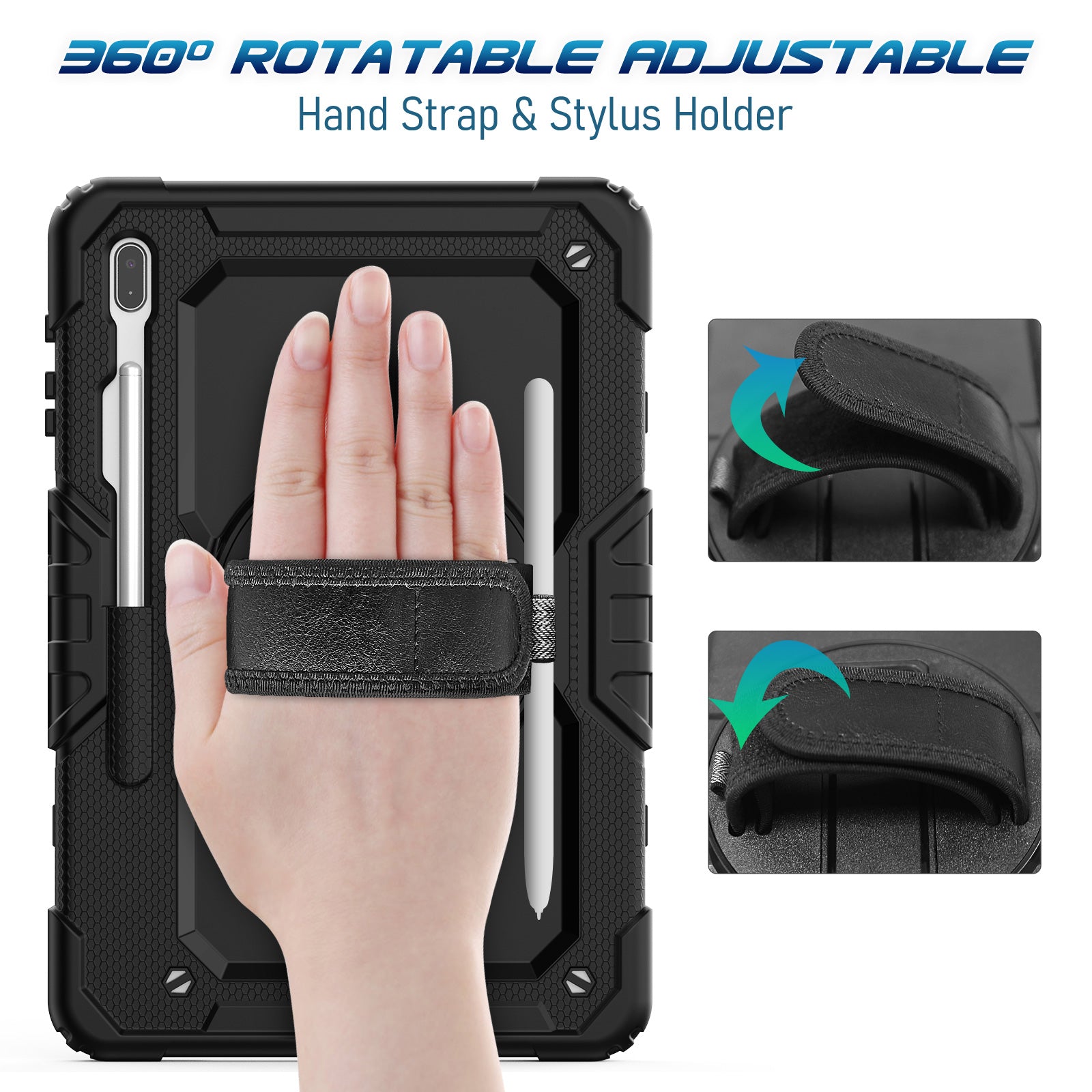 Samsung Galaxy Tab S7 Plus/S7 FE 12.4 Inch Case-Tough series-Timecity