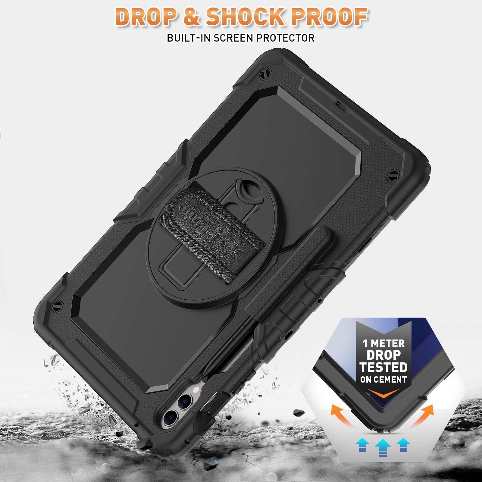 Samsung Galaxy Tab S9 FE Plus 12.4 Inch Case-Tough series-Timecity