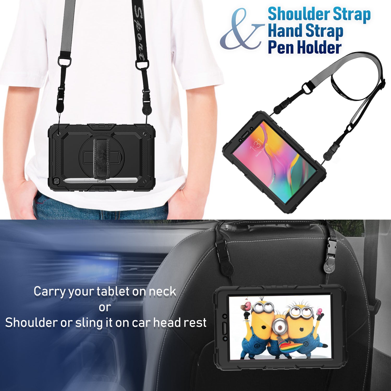 Samsung Galaxy Tab A 8.0 Inch Case 2019-Tough series-Timecity