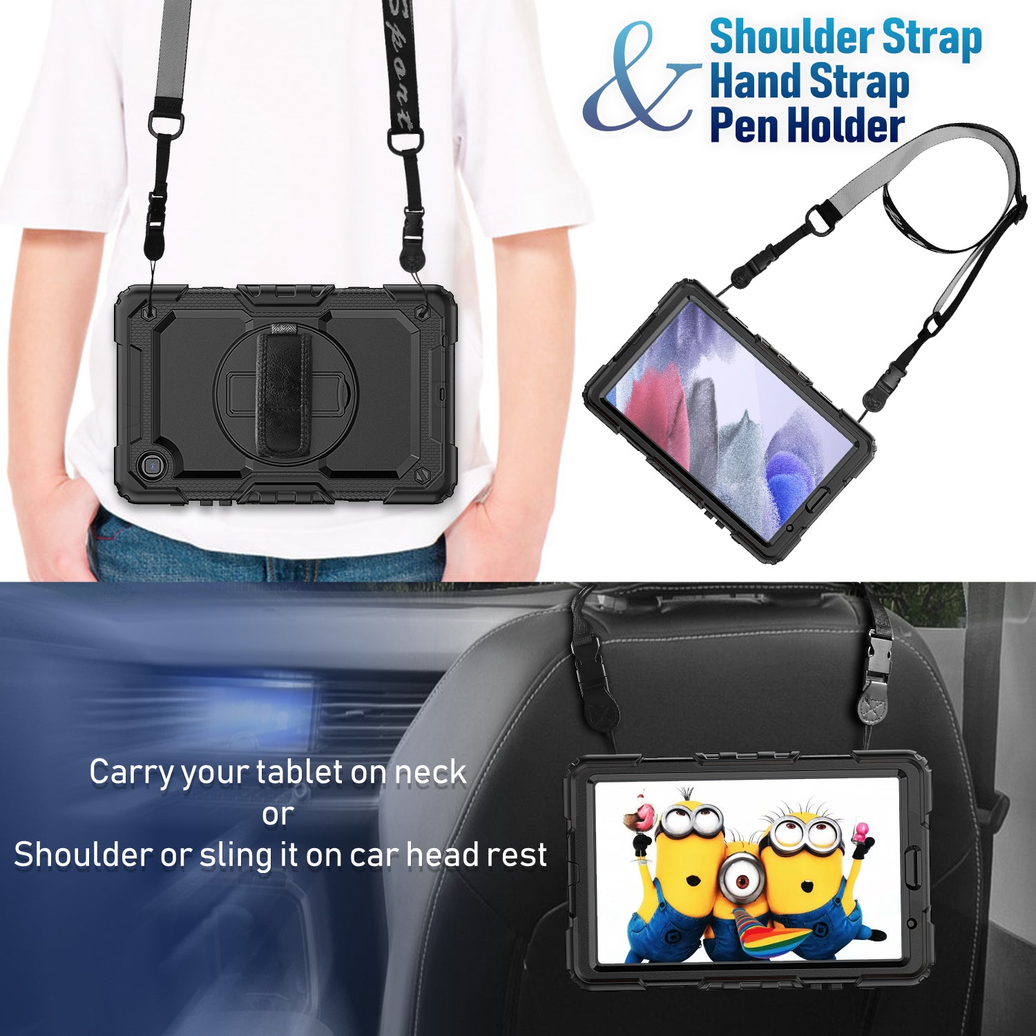 Samsung Galaxy Tab A7 Lite 8.7 Inch Case-Tough series-Timecity