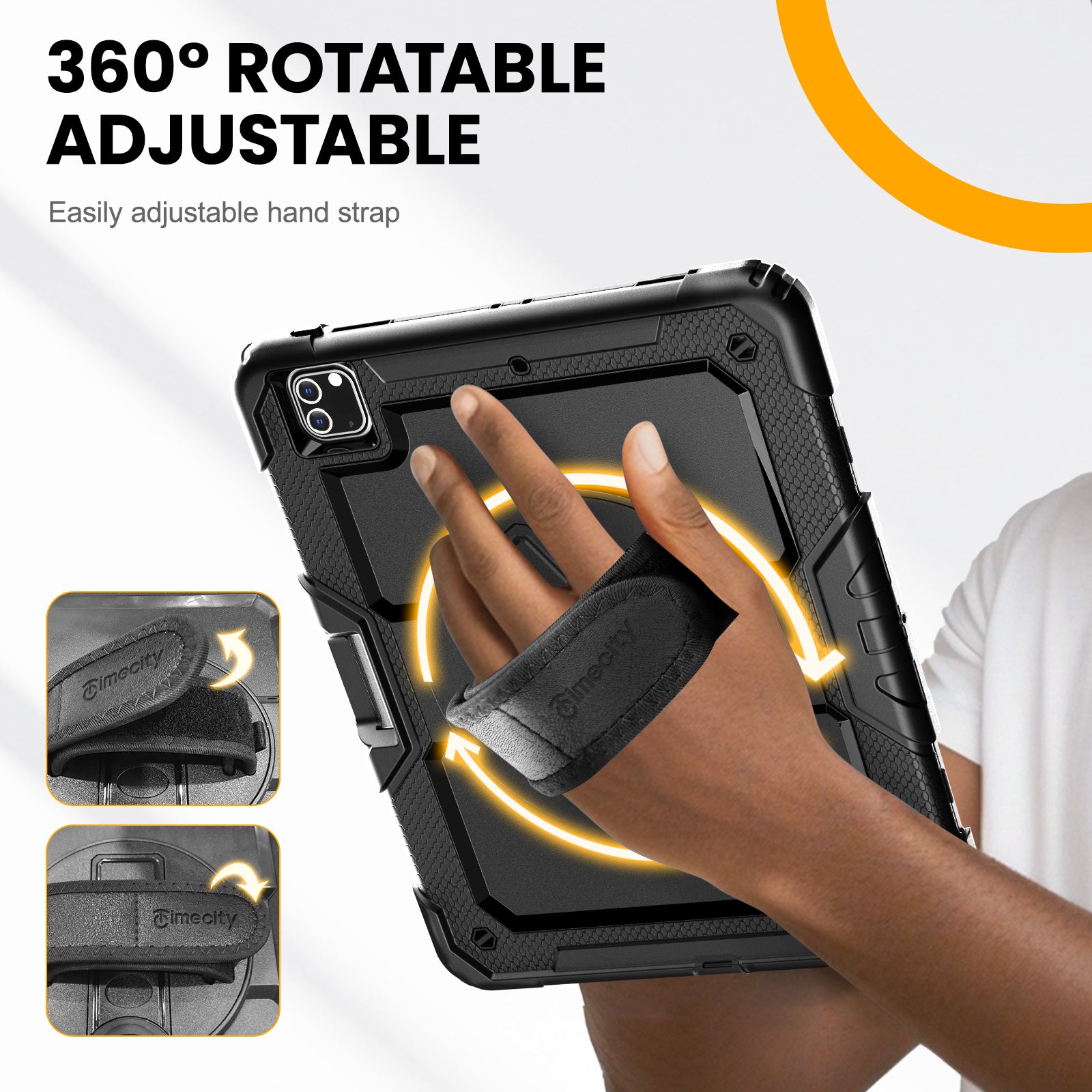 iPad Pro 12.9 inch 6th/5th/4th/3rd Generation Case-Tough series-Timecity