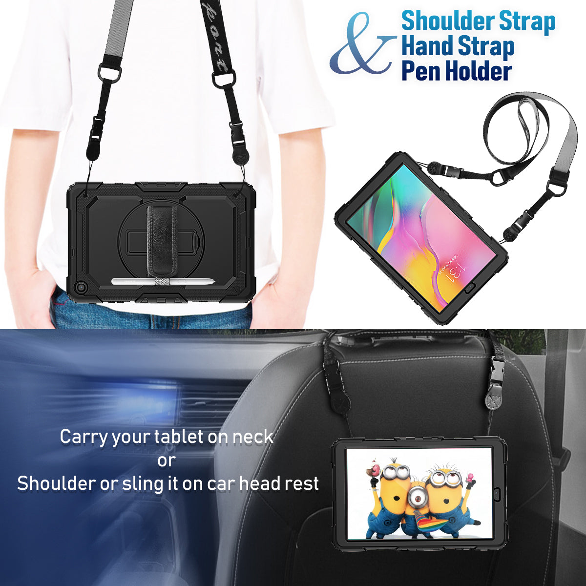 Samsung Galaxy Tab A 10.1 Inch Case 2019-Tough series-Timecity