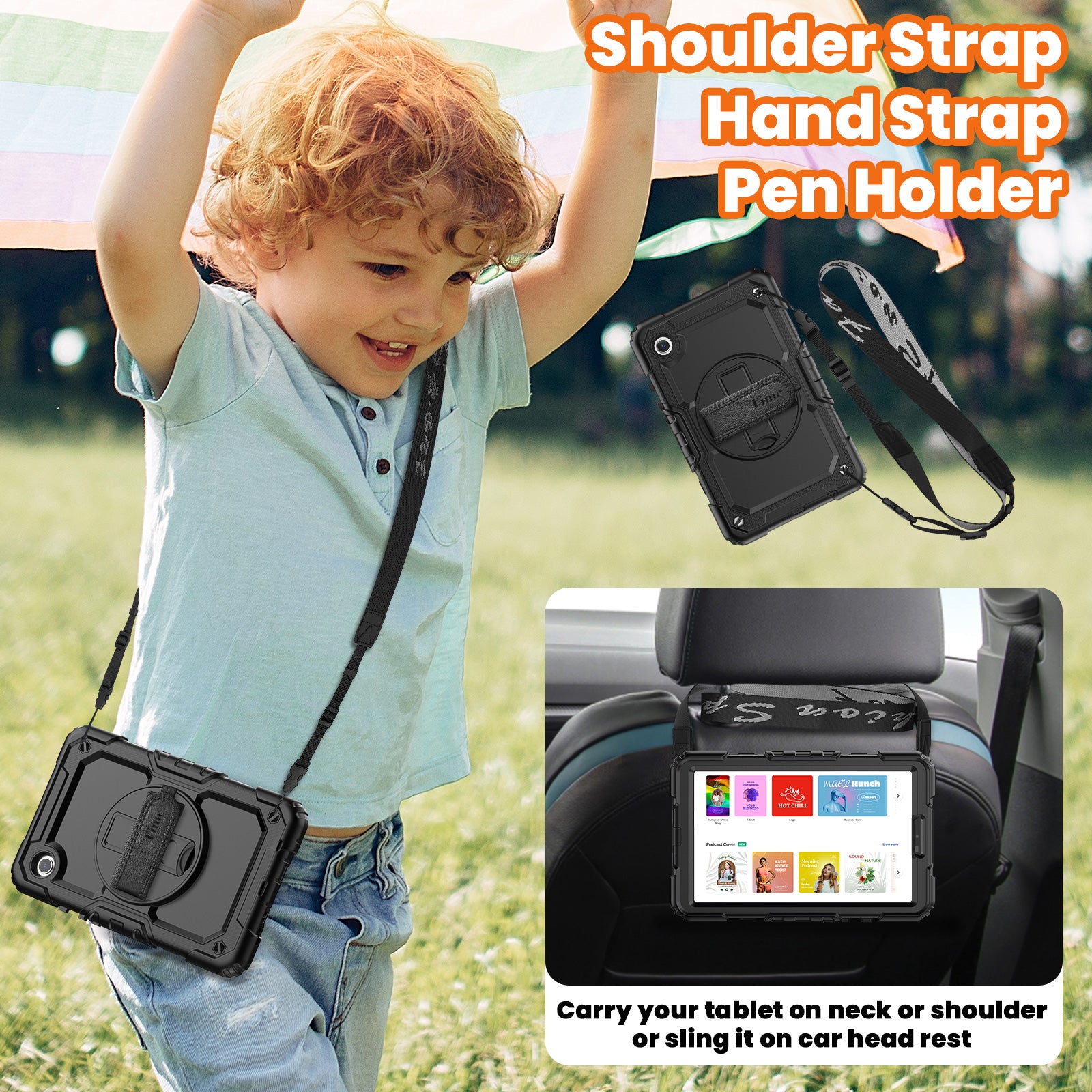 Samsung Galaxy Tab A9 8.7 Inch Case-Tough series-Timecity