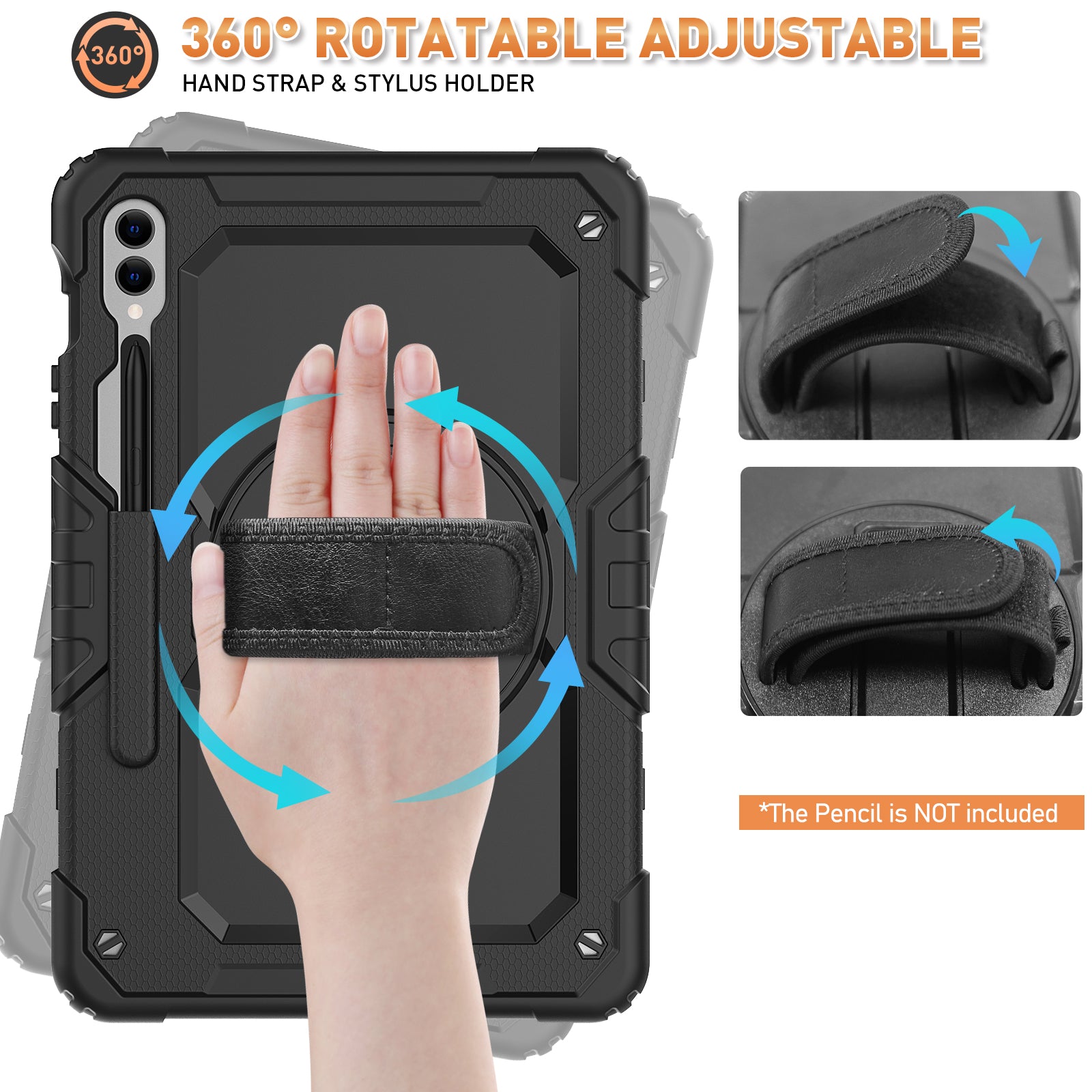 Samsung Galaxy Tab S9 FE Plus 12.4 Inch Case-Tough series-Timecity