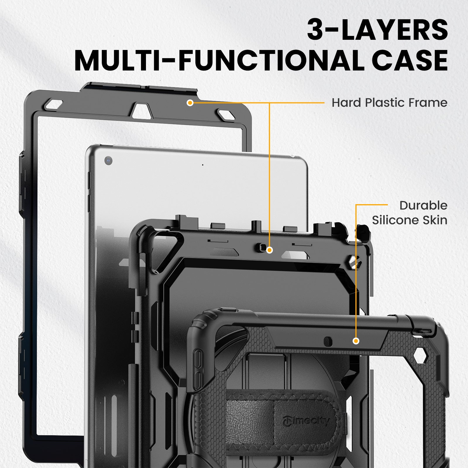 iPad Air 3rd Gen 10.5 Inch Case 2019-Tough series-Timecity