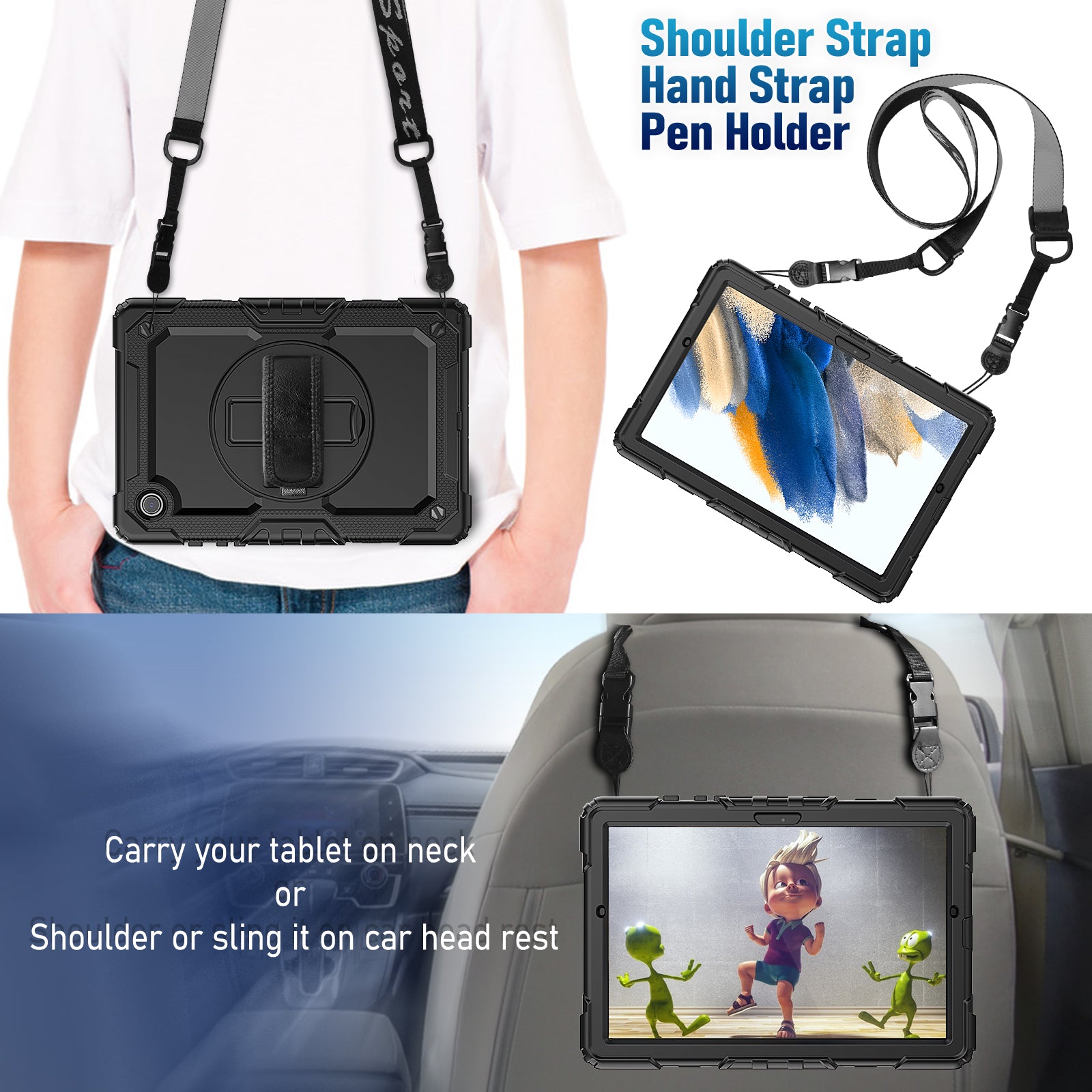 Samsung Galaxy Tab A8 10.5 Inch Case-Tough series-Timecity