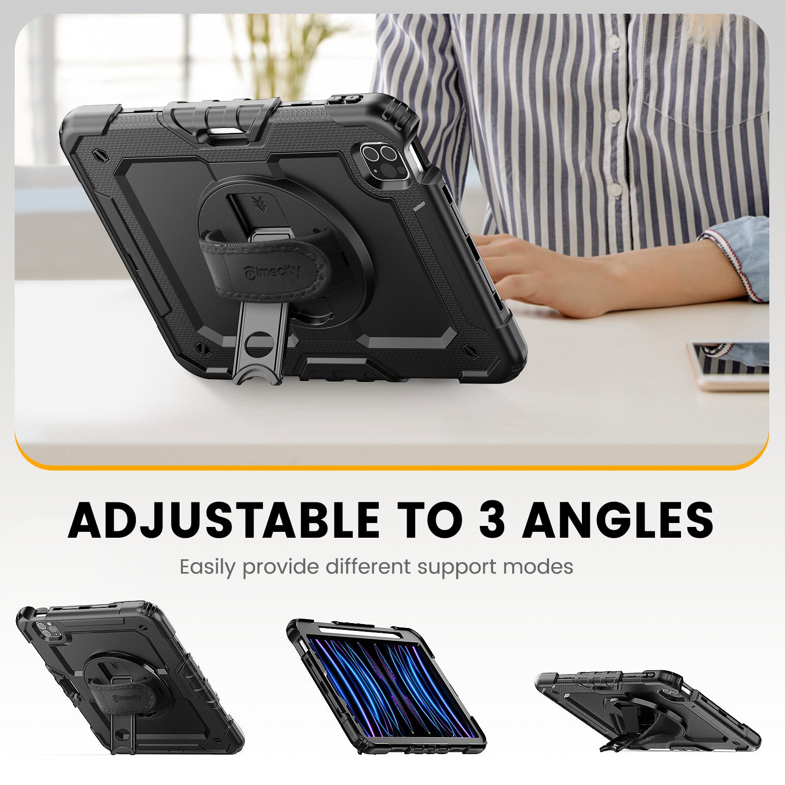 iPad Pro 11 inch 1st/2nd/3rd/4th Generation Case-Tough series-Timecity