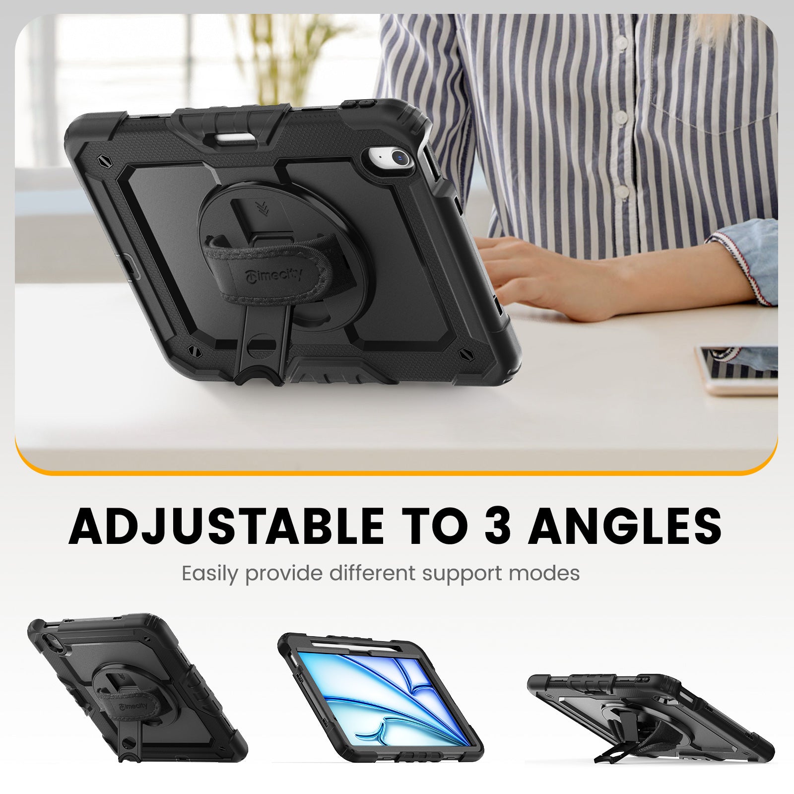 iPad Air 11 Inch Case M3 / M2 (2025/2024)-Tough series-Timecity