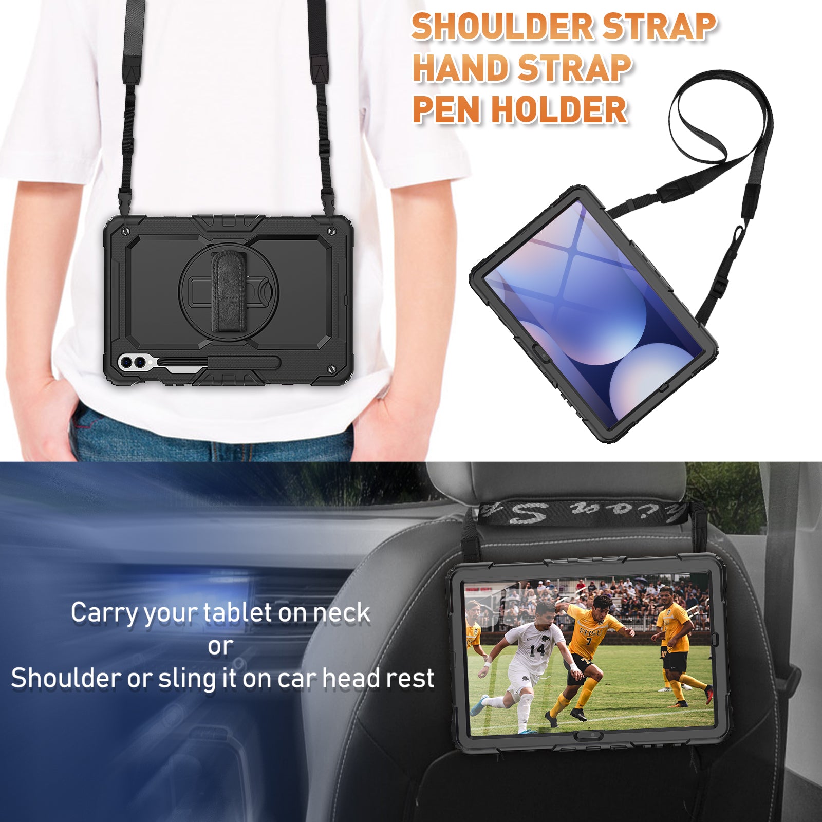 Samsung Galaxy Tab S9 FE Plus 12.4 Inch Case-Tough series-Timecity