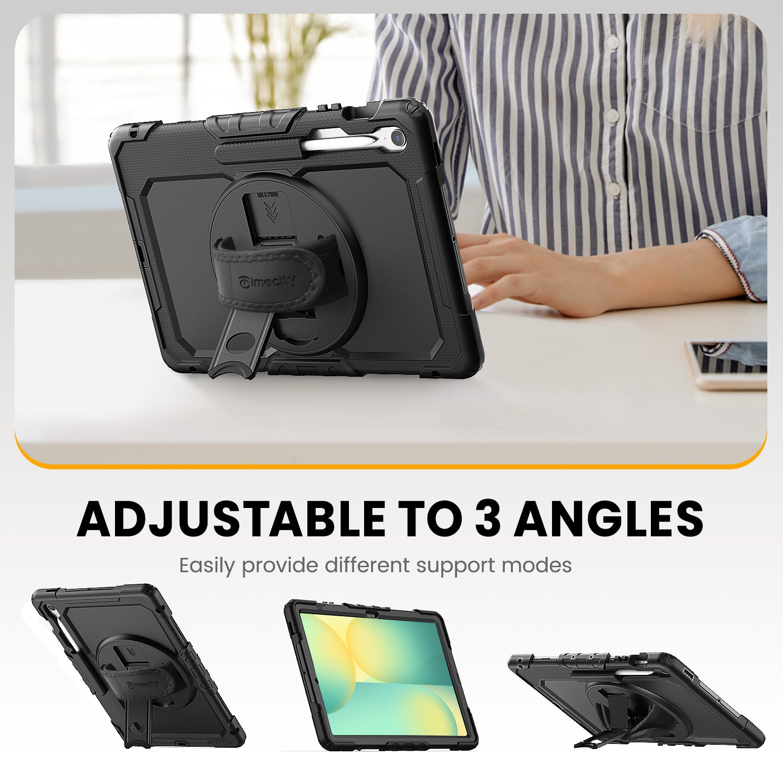 Samsung Galaxy Tab S10 FE Plus 13.1 inch Case-Tough series-Timecity