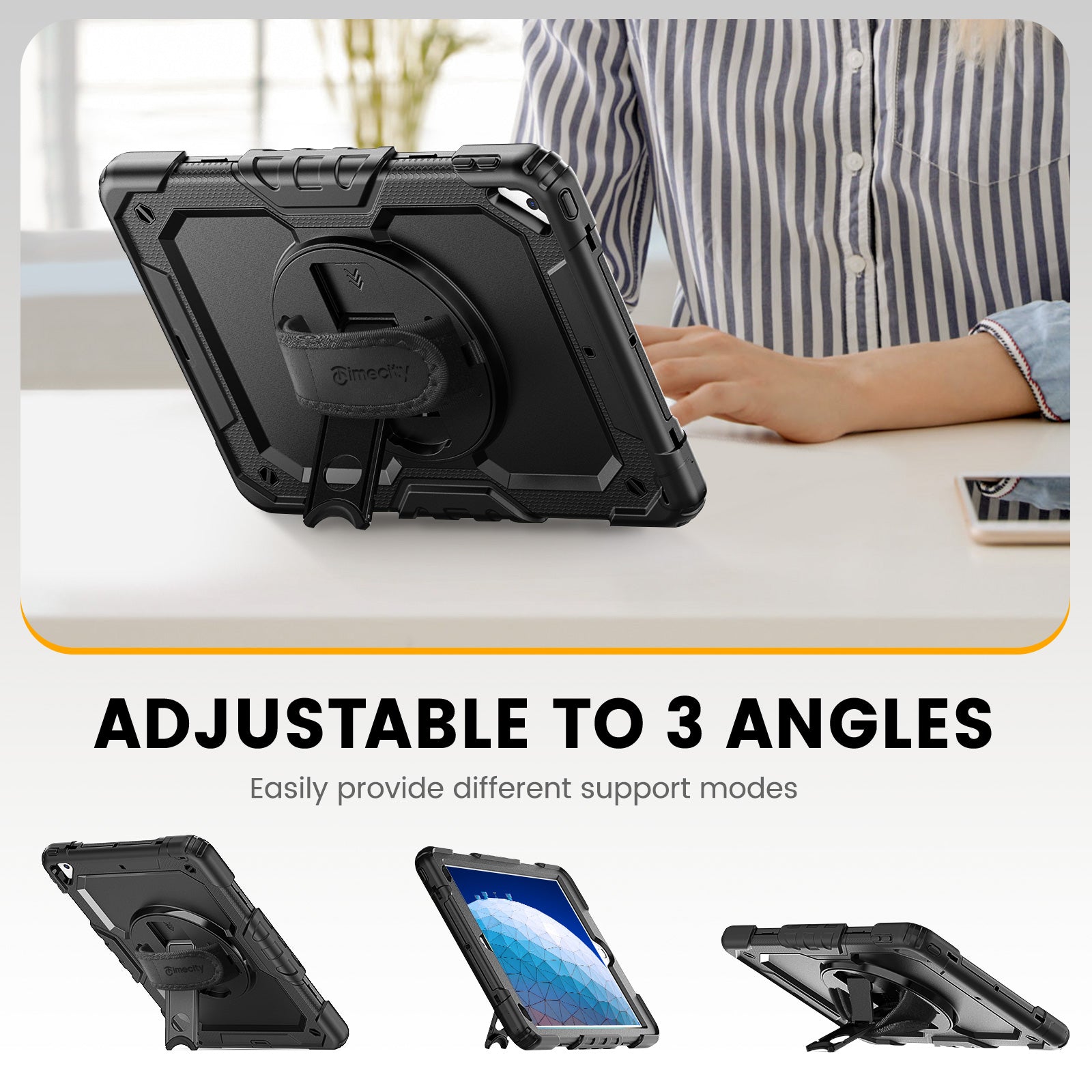 iPad Air 3rd Gen 10.5 Inch Case 2019-Tough series-Timecity