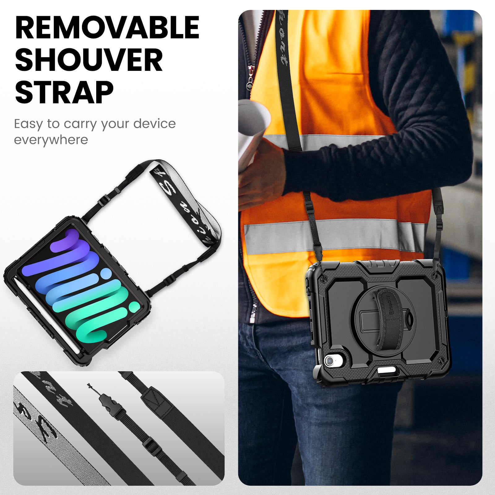 iPad Mini 7th (A17 Pro) / 6th Gen 8.3 Inch Case-Tough series-Timecity