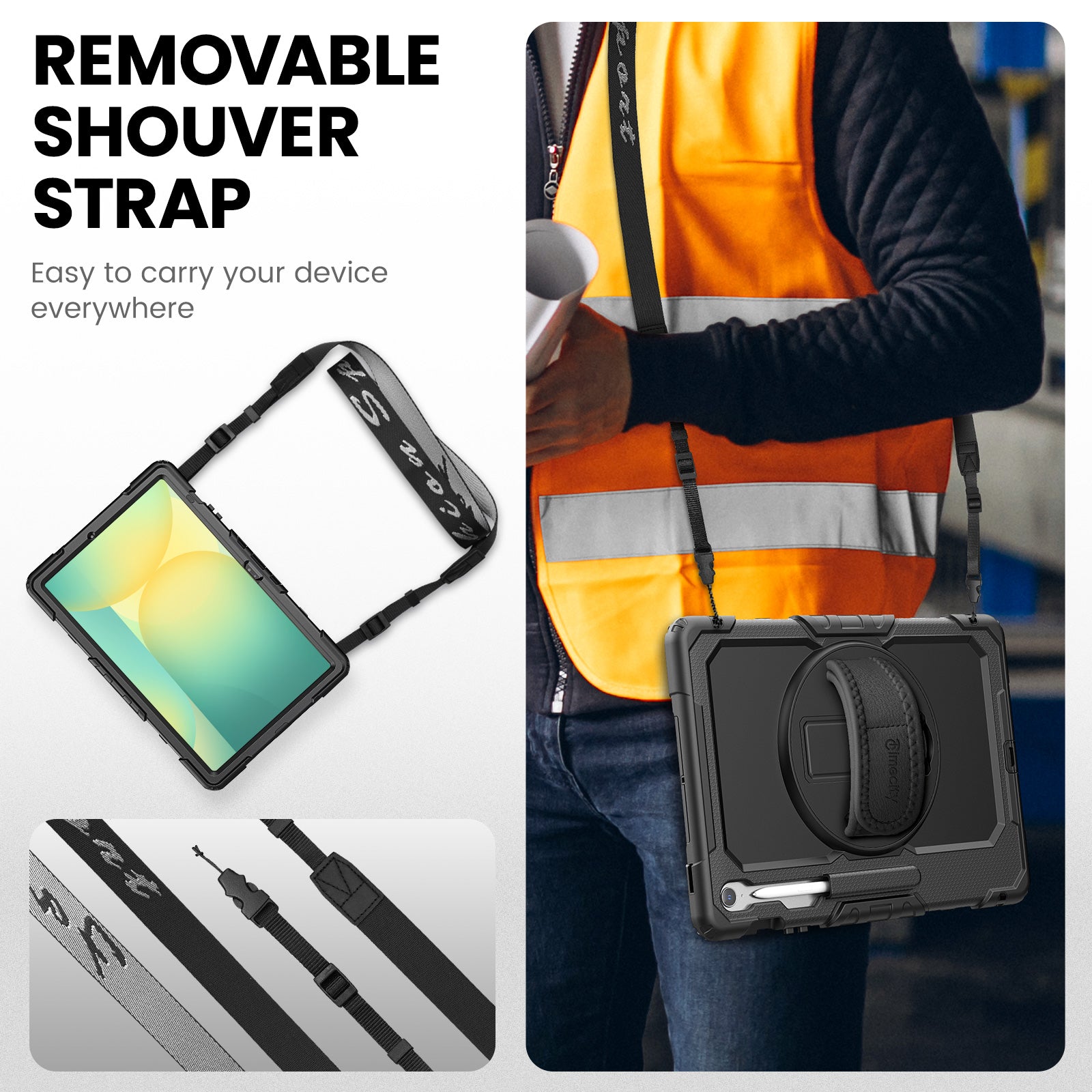 Samsung Galaxy Tab S10 FE Plus 13.1 inch Case-Tough series-Timecity