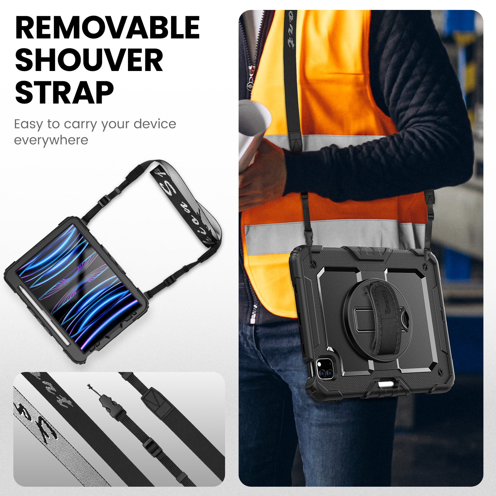 iPad Pro 11 inch 1st/2nd/3rd/4th Generation Case-Tough series-Timecity