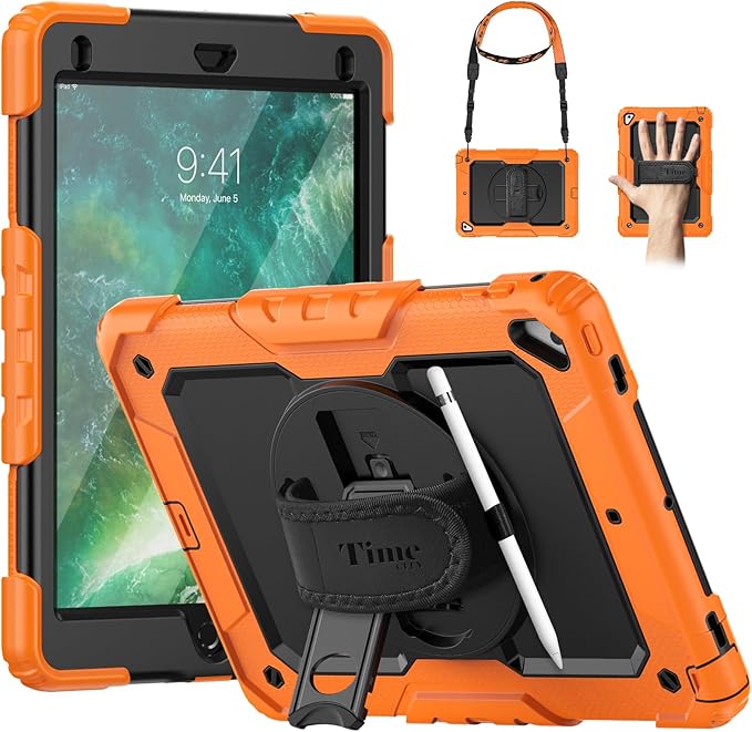 iPad Air 2nd Gen 9.7 Inch Case 2014-Tough series-Timecity