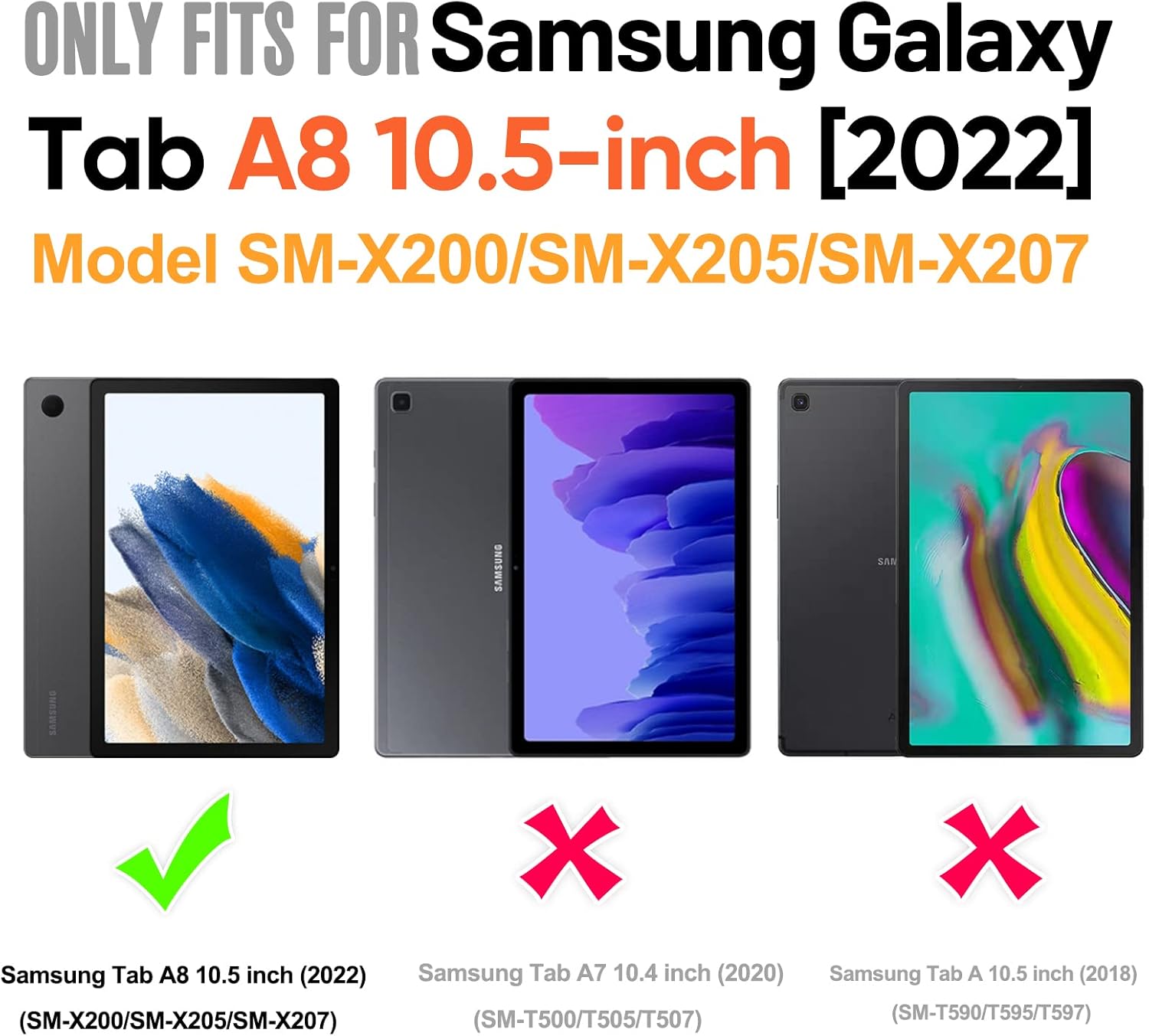 Samsung Galaxy Tab A8 10.5 Inch Case