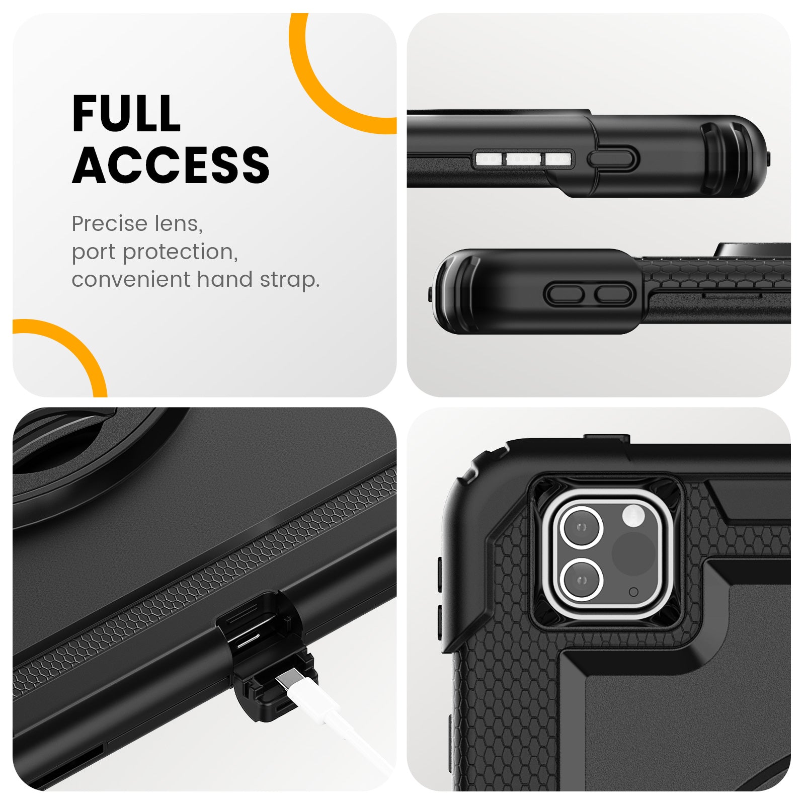 iPad Pro 12.9 inch 6th/5th/4th/3rd Generation Case-Tough series-Timecity