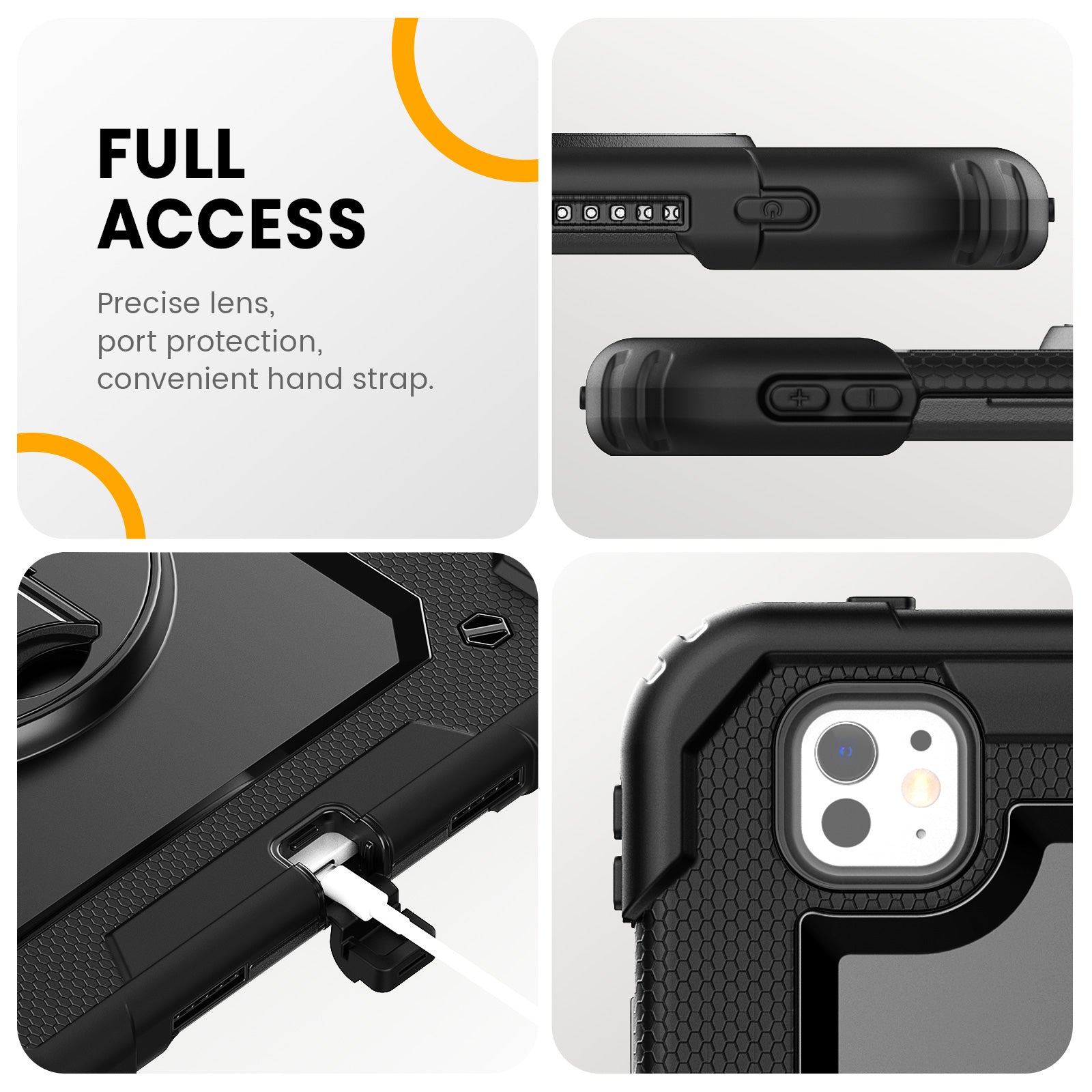 iPad Pro 11 Inch M4 Case 2024-Tough series-Timecity