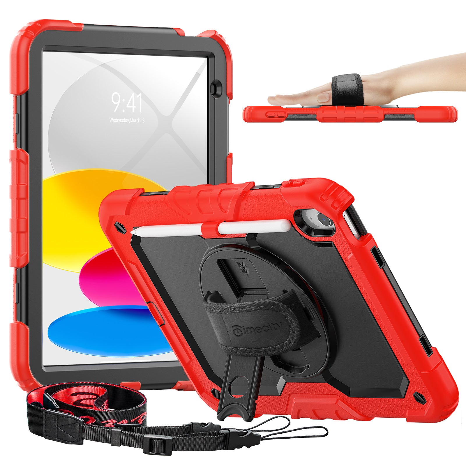 iPad (A16/11th Gen) 11 Inch 2025 & iPad (10th Gen) 10.9 Inch 2022 Case-Tough series-Timecity