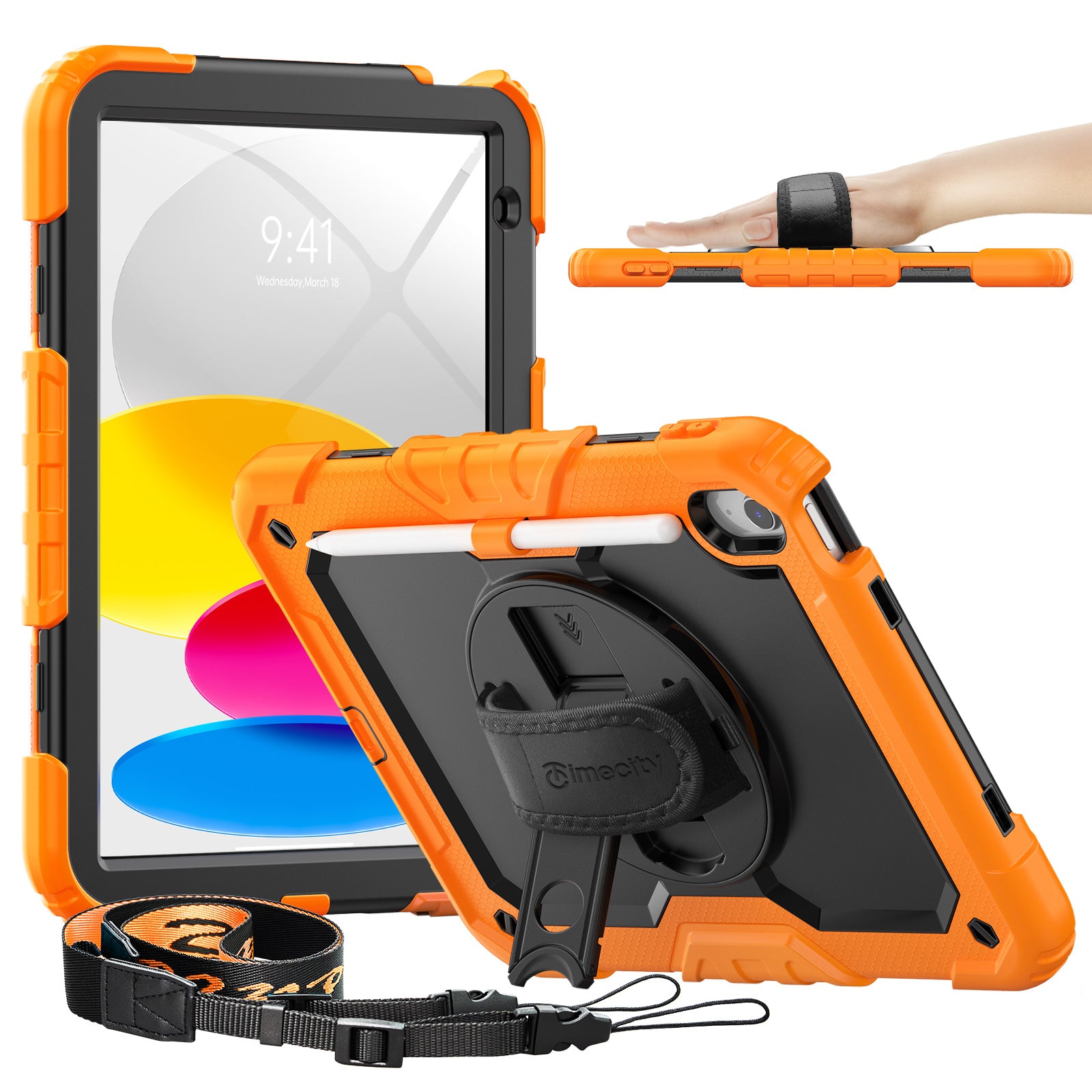 iPad (A16/11th Gen) 11 Inch 2025 & iPad (10th Gen) 10.9 Inch 2022 Case-Tough series-Timecity