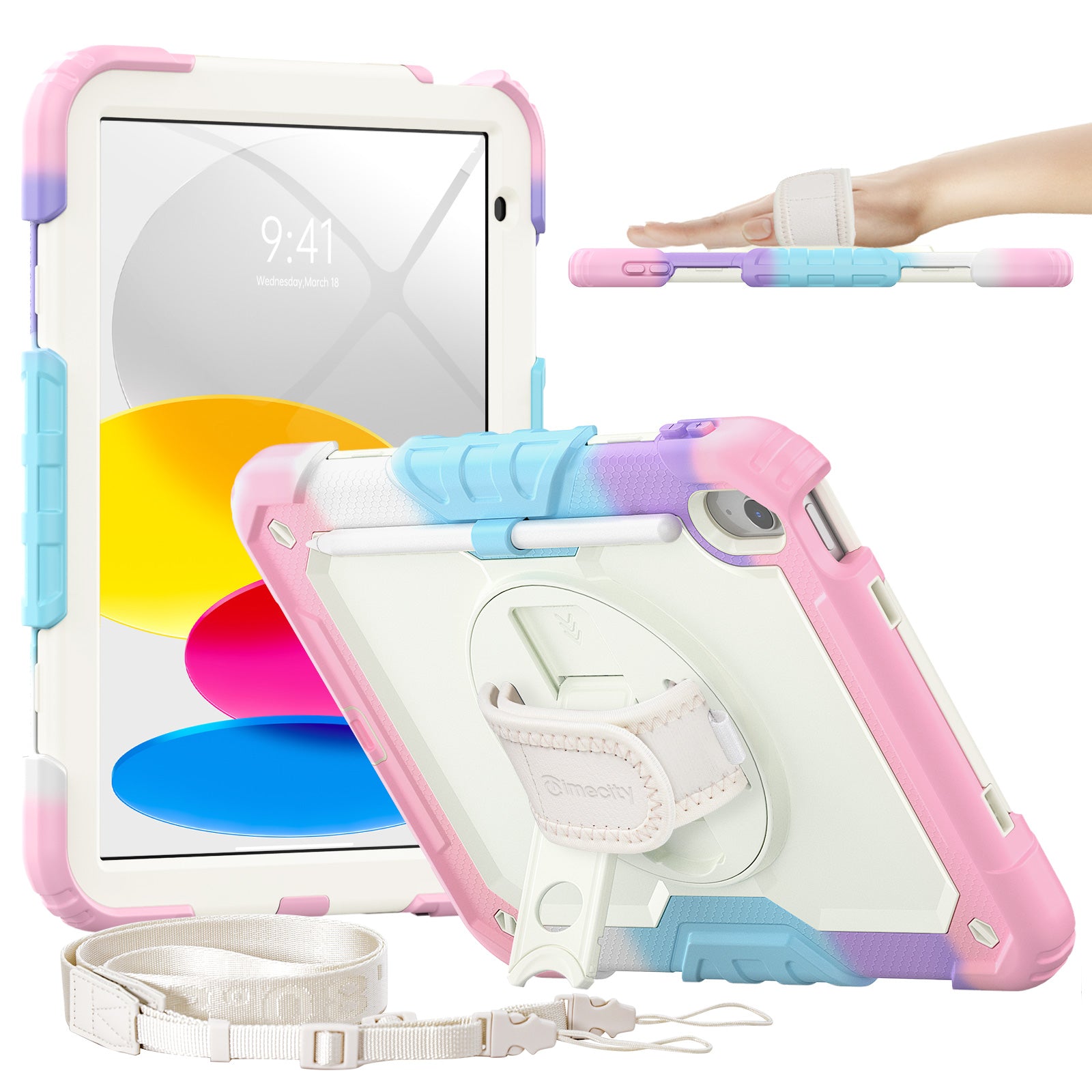 iPad (A16/11th Gen) 11 Inch 2025 & iPad (10th Gen) 10.9 Inch 2022 Case-Tough series-Timecity