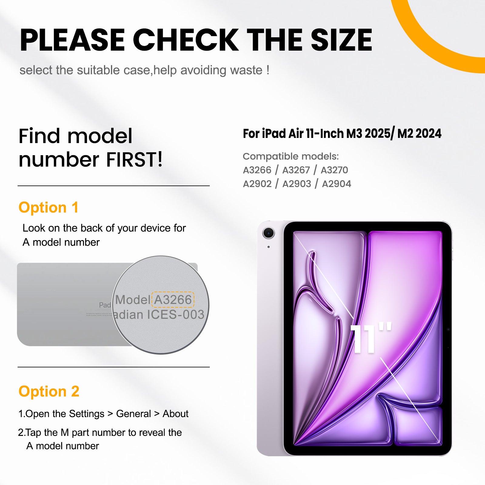 iPad Air 11 Inch Case M3 / M2 (2025/2024)-Tough series-Timecity