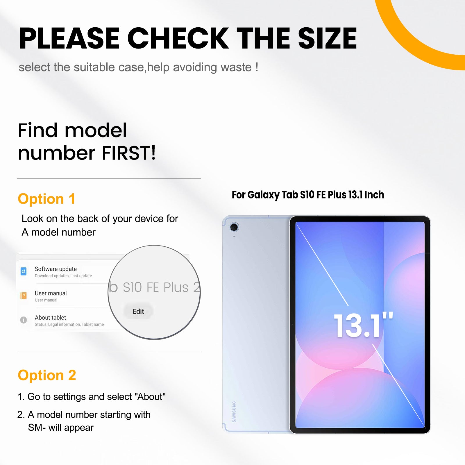 Samsung Galaxy Tab S10 FE Plus 13.1 inch Case-Tough series-Timecity