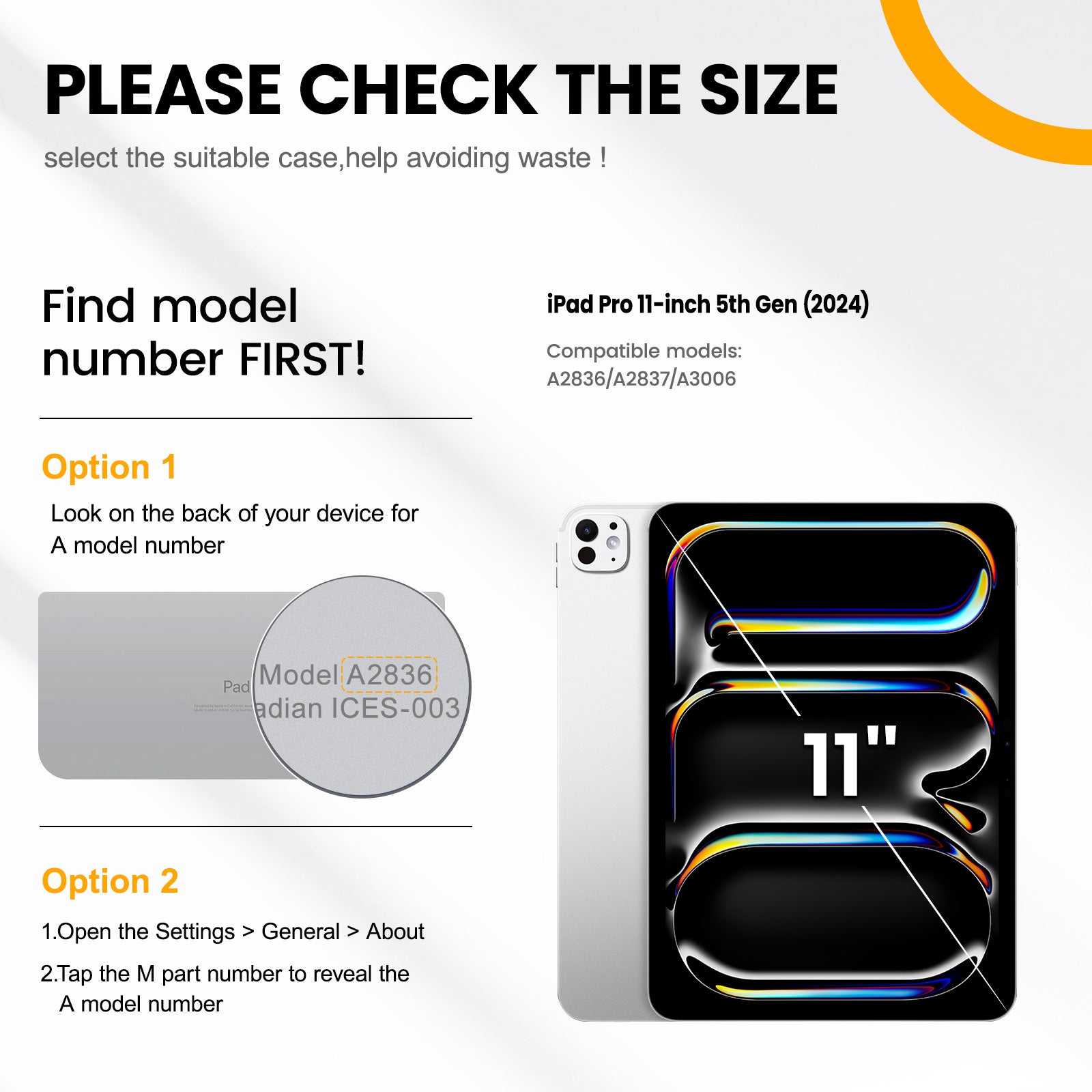 iPad Pro 11 Inch M4 Case 2024-Tough series-Timecity