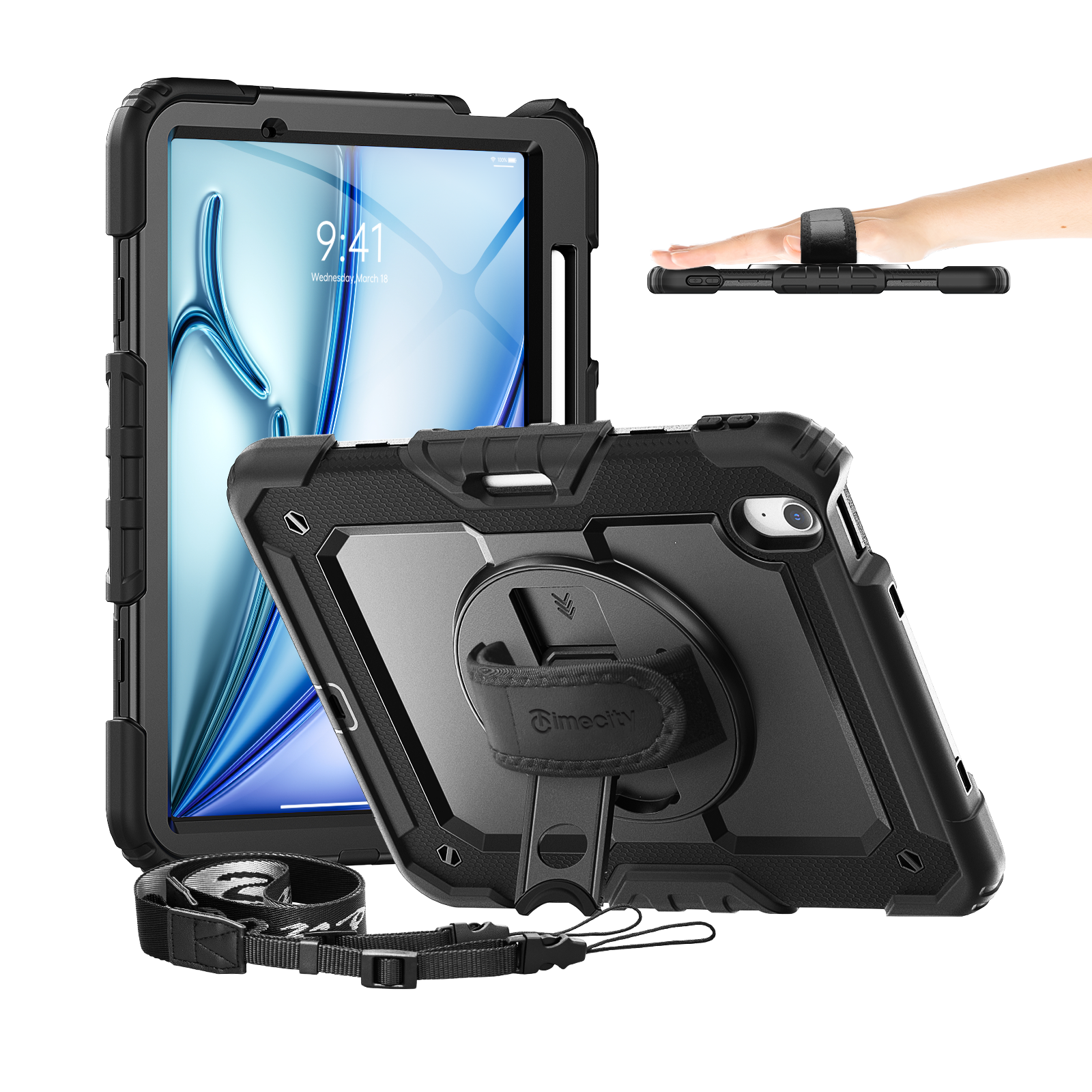 iPad Air 11 Inch Case M3 / M2 (2025/2024)-Tough series-Timecity