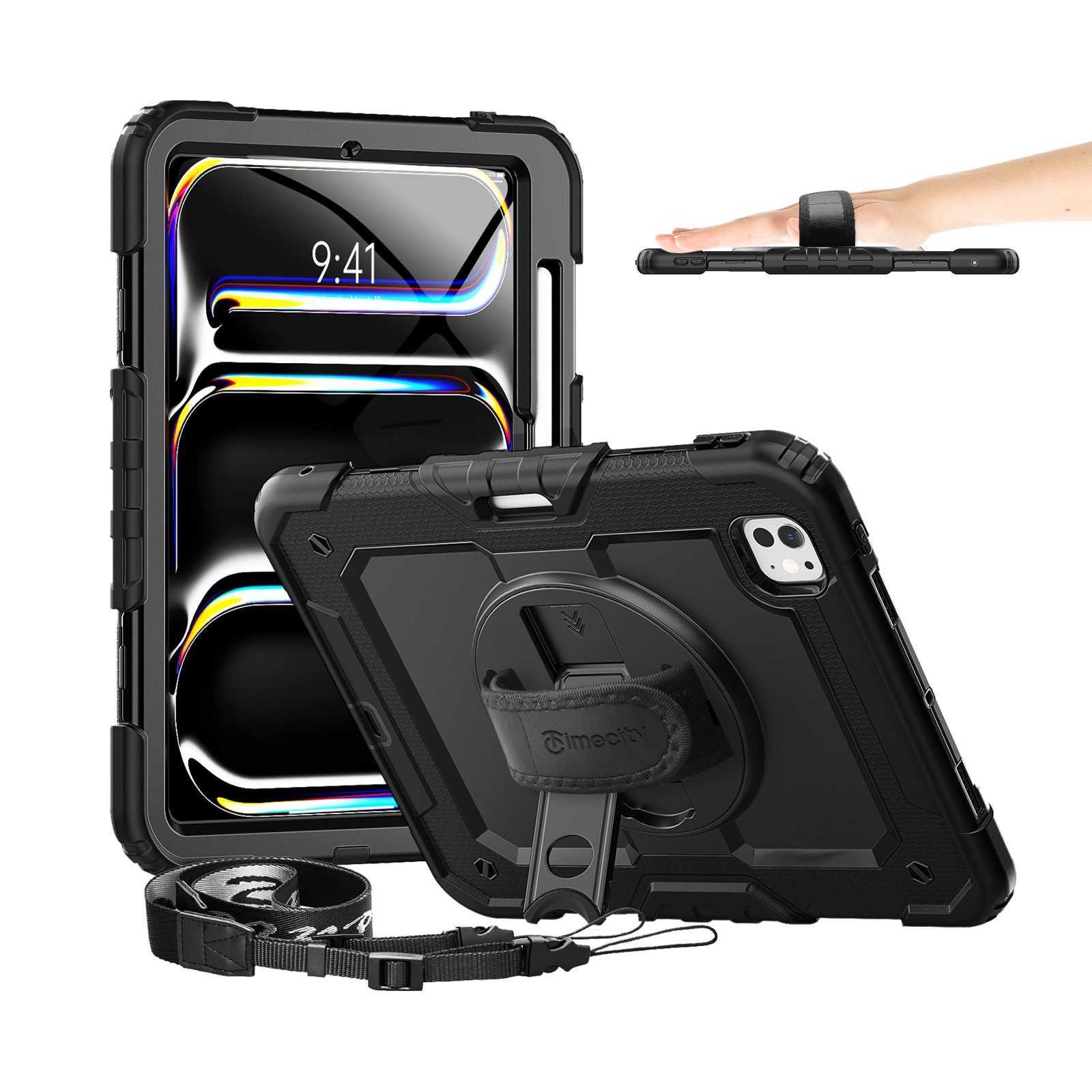 iPad Pro 11 Inch M4 Case 2024-Tough series-Timecity