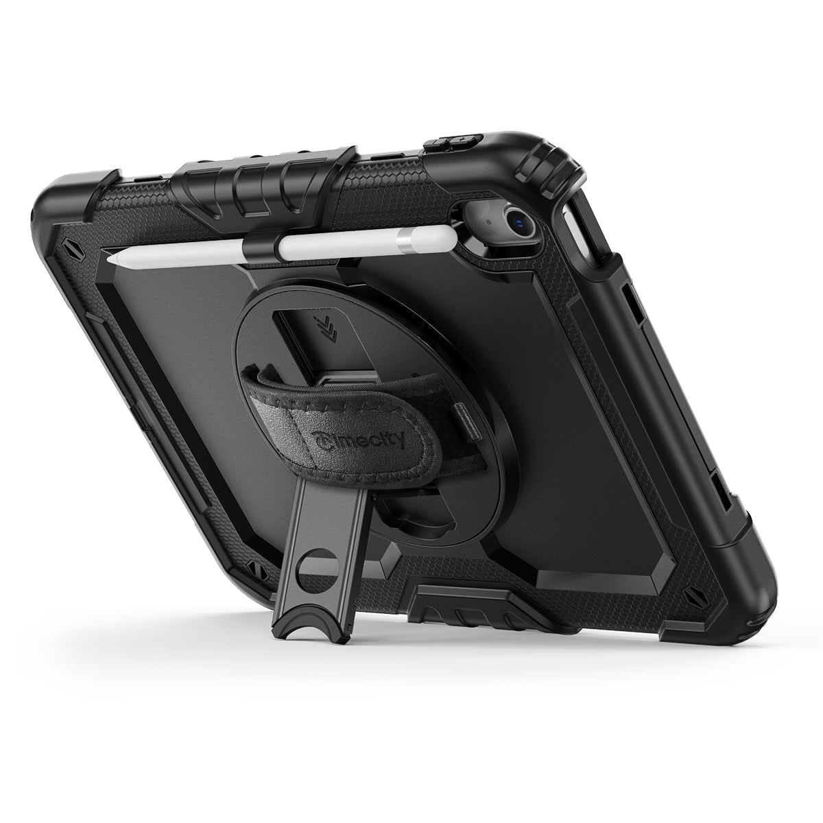 Timecity Heavy Duty Tablets Case with Leather Hand Strap